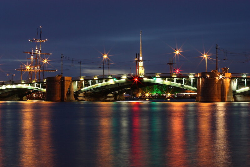 Спб биржевой мост